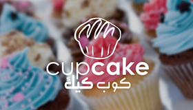 Cupcake logo, cupcakes logo design