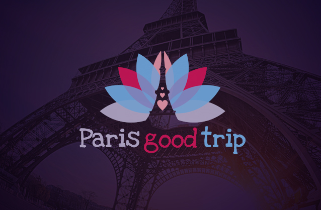Paris lifestyle logo design, Eiffel tower logo