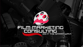 film logo, film scroll logo