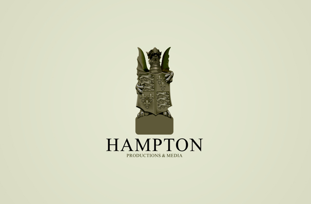 hampton logo, stone carving logo design