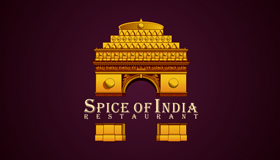 indian food logo, indian logo design