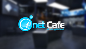 Internet cafe logo, Game center logo