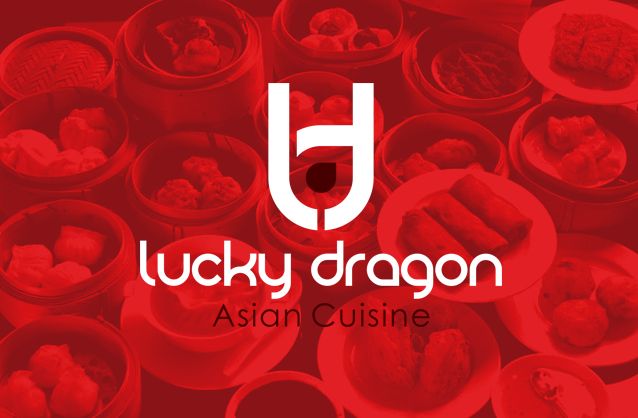 Chinese restaurant logo design, Dragon logo