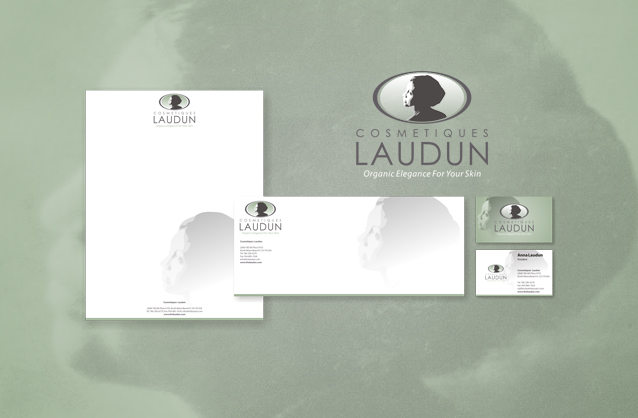 Organic skin care products logo design, Old photo logo