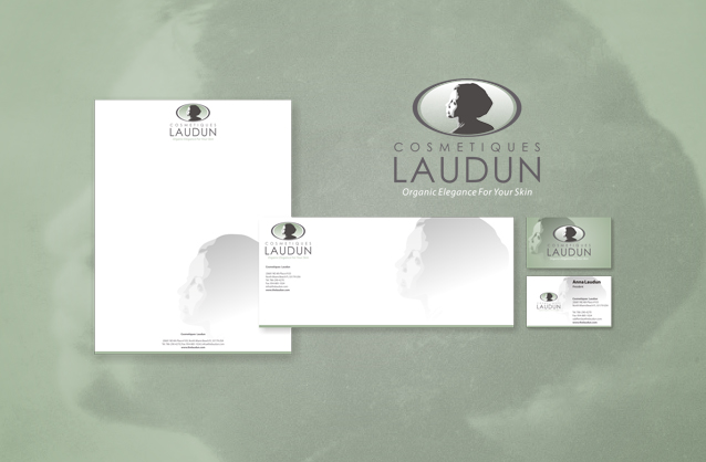 Organic skin care products logo design, Old photo logo