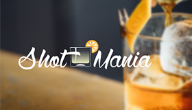 shot drinks logo, drinks logo