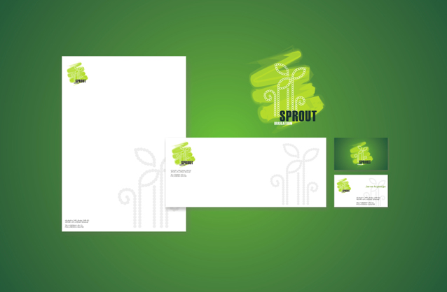 sprout logo design, sprout logo, Landscape logo