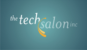 High technology logo design