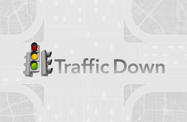 Traffic light monitoring website logo design
